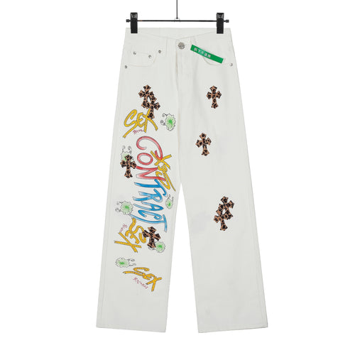 Chrome Hearts Jeans 8128